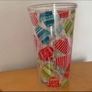 Christmas mittens tumbler